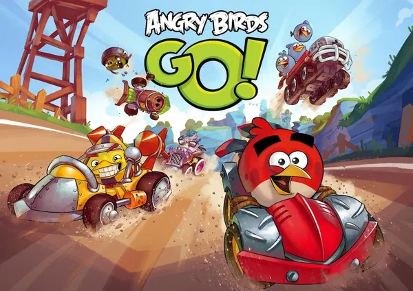 game đua xe - Angry Birds Go