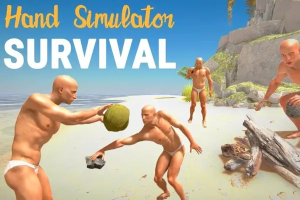 game sinh tồn - Hand Simulator Survival