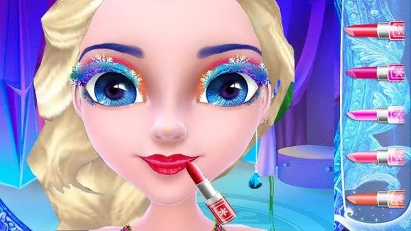 game trang điểm - Ice Princess: Doll Makeup